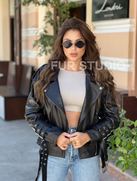 Кожаная куртка - авиатор - фото 0