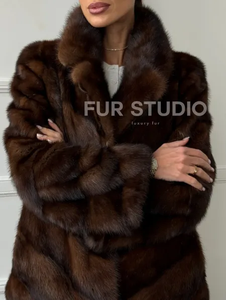 Автоледи - шуба из соболиной норки - фото 2