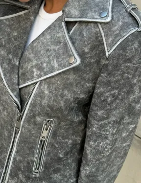 Косуха из натуральной кожи  VINTAGE COLLECTION - фото 2