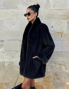 Шуба (жакет) из меха норки KOPENGAGEN FUR - фото 9