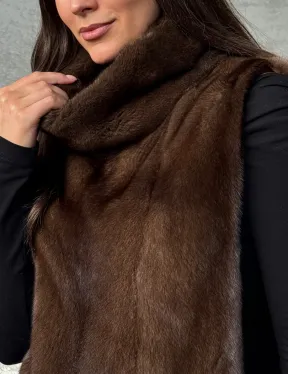 Манишка для женщин - норковая - фото 1