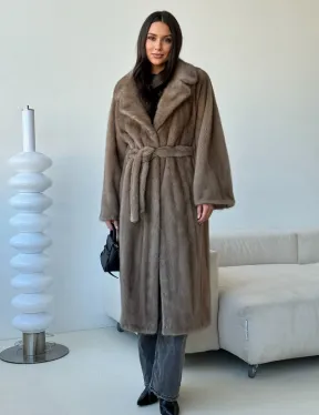 Норка пастель роспуск английский воротник - фото 10