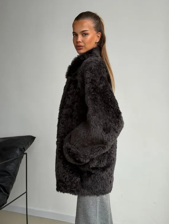 Шубка из овчины - фото 10