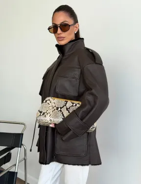 Молодёжная куртка - дублёнка - фото 8