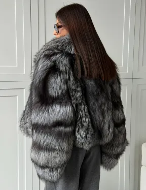 Женская шуба из чернобурки Winter Lover - фото 5