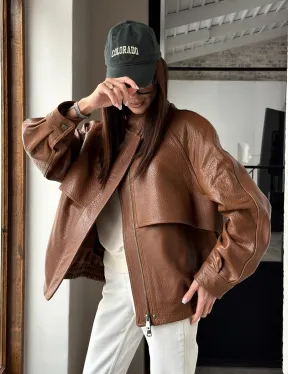 Стильная кожаная куртка - фото 16