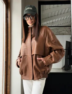 Стильная кожаная куртка - фото 15