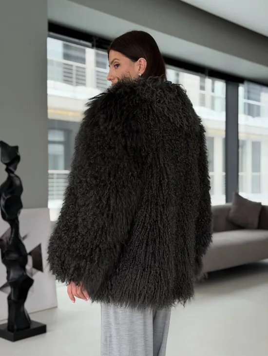 Шубка из ламы - фото 9